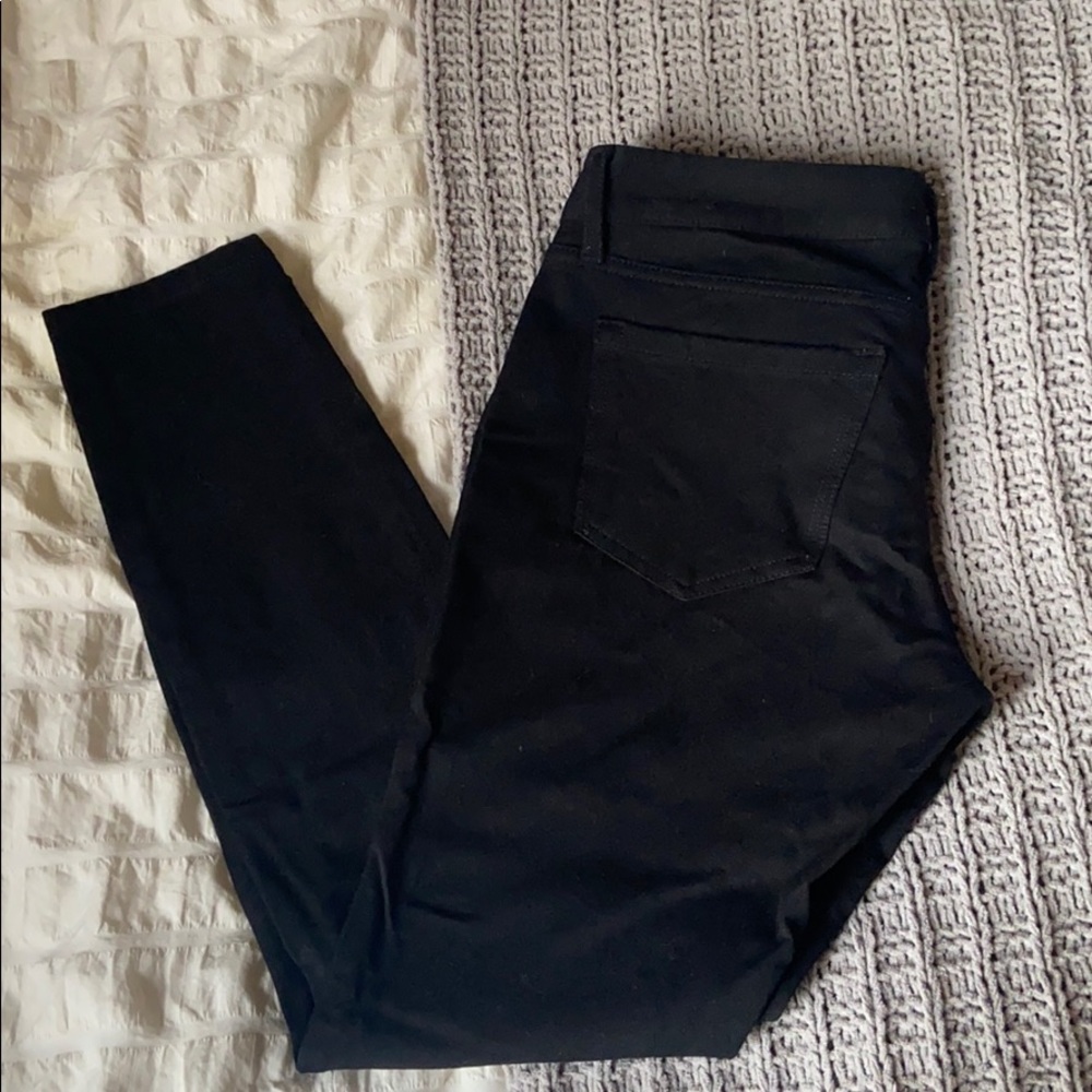 Black Sloan Banana Republic Skinny Jeans